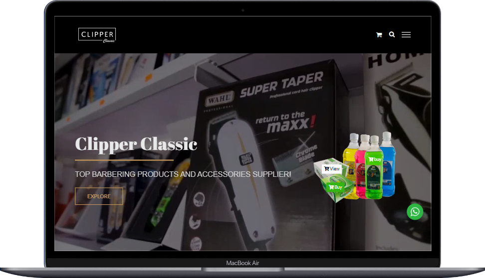 Website Design for Clipper Classic
